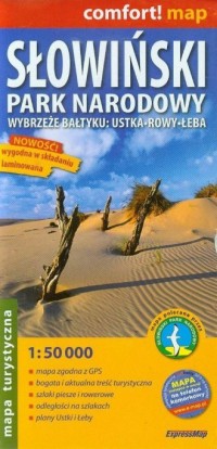 Słowiński Park Narodowy mapa turystyczna. - okładka książki