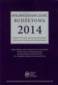 Sprawozdawczość budżetowa 2014. - okładka książki