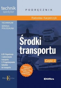 Środki transportu cz. 2 - okładka podręcznika