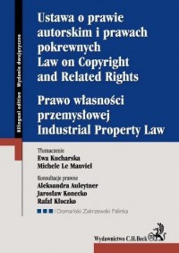 Ustawa o prawie autorskim i prawach - okładka książki