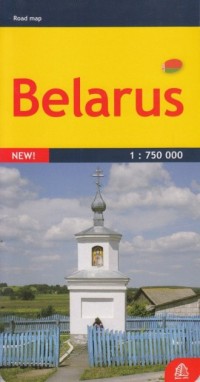 Białoruś mapa (skala 1:750 000) - okładka książki