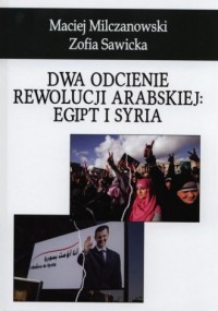 Dwa odcienie rewolucji arabskiej: - okładka książki