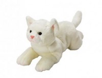 Kot biały (35 cm leżący) - zdjęcie zabawki, gry