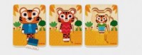 Rodzina Tygrysów (puzzle 3 warstwowe) - zdjęcie zabawki, gry
