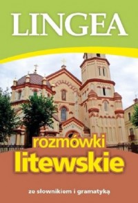 Rozmówki litewskie ze słownikiem - okładka podręcznika