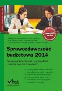 Sprawozdawczość budżetowa 2014. - okładka książki