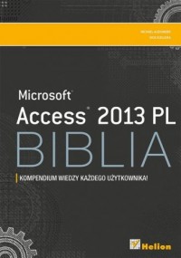 Access 2013 PL. Biblia - okładka książki