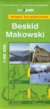 Beskid Makowski mapa turystyczna - okładka książki