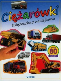 Ciężarówki (książeczka z naklejkami) - okładka książki