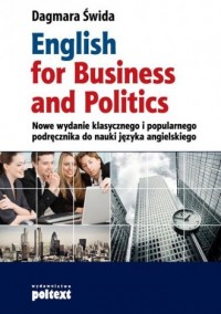 English for Business and Politics - okładka podręcznika