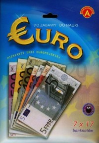 Euro. Pieniądze Unii Europejskiej - zdjęcie zabawki, gry