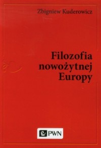 Filozofia nowożytnej Europy - okładka książki