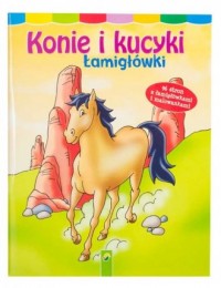 Konie i kucyki. Łamigłówki - okładka książki