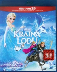 Kraina Lodu (Blu-ray 3D) - okładka filmu