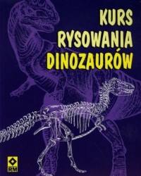 Kurs rysowania dinozaurów - okładka książki
