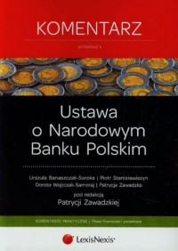 Ustawa o Narodowym Banku Polskim. - okładka książki