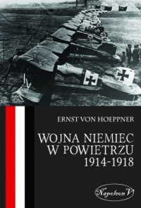 Wojna Niemiec w powietrzu 1914-1918 - okładka książki