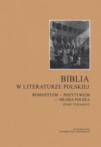 Biblia w literaturze polskiej. - okładka książki