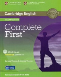Complete. First Workbook without - okładka podręcznika