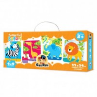 CzuCzu Safari (puzzle 4w1) - zdjęcie zabawki, gry