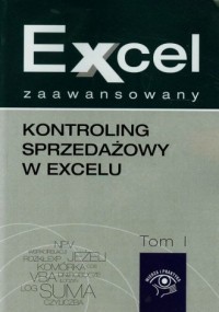 Excel zaawansowany. Tom 1. Kontroling - okładka książki