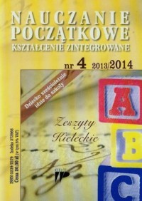 Nauczanie początkowe nr 4 2013/2014. - okładka książki