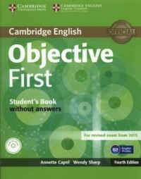 Objective First. Students Book - okładka podręcznika