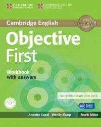 Objective First. Workbook with - okładka podręcznika
