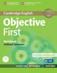 Objective First. Workbook without - okładka podręcznika