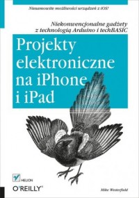 Projekty elektroniczne na iPhone - okładka książki