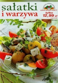 Sałatki i warzywa - okładka książki