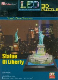 Statua Wolności (puzzle 3D led - zdjęcie zabawki, gry