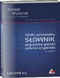 Wielki uniwersalny słownik angielsko-polski - okładka podręcznika