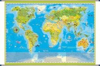 Zwierzęta Świata mapa ścienna dla - okładka książki