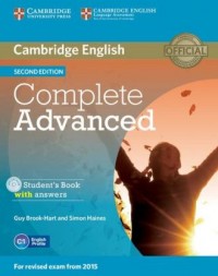 Complete Advanced. Students Book - okładka podręcznika