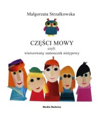 Części mowy czyli rymowany samouczek - okładka książki