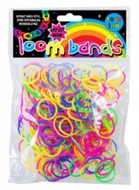 Gumki Loom Bands. Neon (250 szt) - zdjęcie zabawki, gry