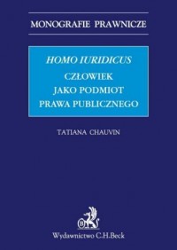 Homo iuridicus. Człowiek jako podmiot - okładka książki
