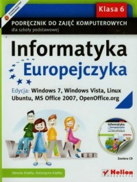 Informatyka Europejczyka. Klasa - okładka podręcznika