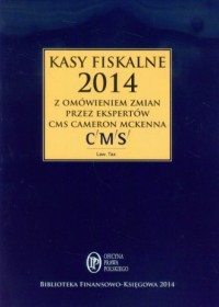 Kasy fiskalne 2014 - okładka książki