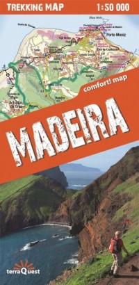 Madera laminowana mapa trekingowa - okładka książki