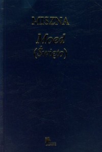 Miszna Moed (Święto) - okładka książki