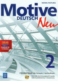 Motive Deutsch Neu 2. Język niemiecki. - okładka podręcznika