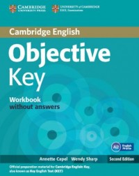 Objective Key A2. Workbook without - okładka podręcznika
