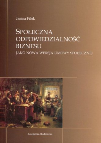 Społeczna odpowiedzialność biznesu - okładka książki