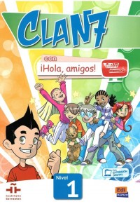 Clan 7 con Hola amigos 1 Podręcznik - okładka podręcznika