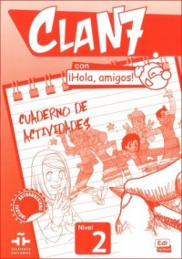 Clan 7 con Hola amigos 2. Język - okładka podręcznika