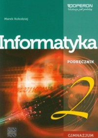 Informatyka 2. Gimnazjum. Podręcznik - okładka podręcznika