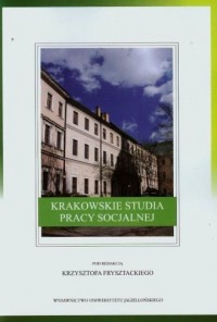 Krakowskie studia pracy socjalnej - okładka książki