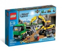 LEGO City. Koparka z transporterem - zdjęcie zabawki, gry